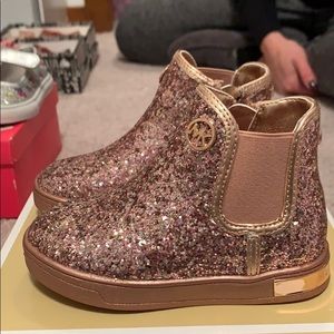 michael kors girls booties